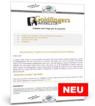 Börsennewsletter | Goldfingers-Ausblick | kostenlos