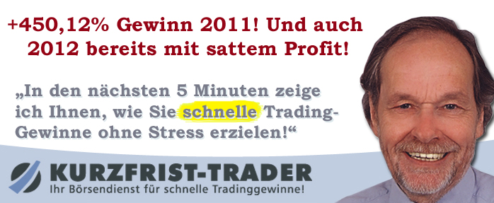 In den n&auml;chsten 5 Minuten zeige ich Ihnen, wie Sie schnelle Trading-Gewinne ohne Stress erzielen!