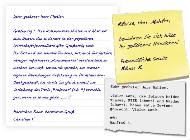 Unsere Leser haben das „letzte Wort”