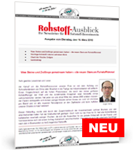 Börsennewsletter | Rohstoff-Ausblick | kostenlos