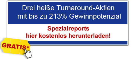 Drei heiße Turnaround-Aktien mit bis zu 213% Gewinnpotenzial